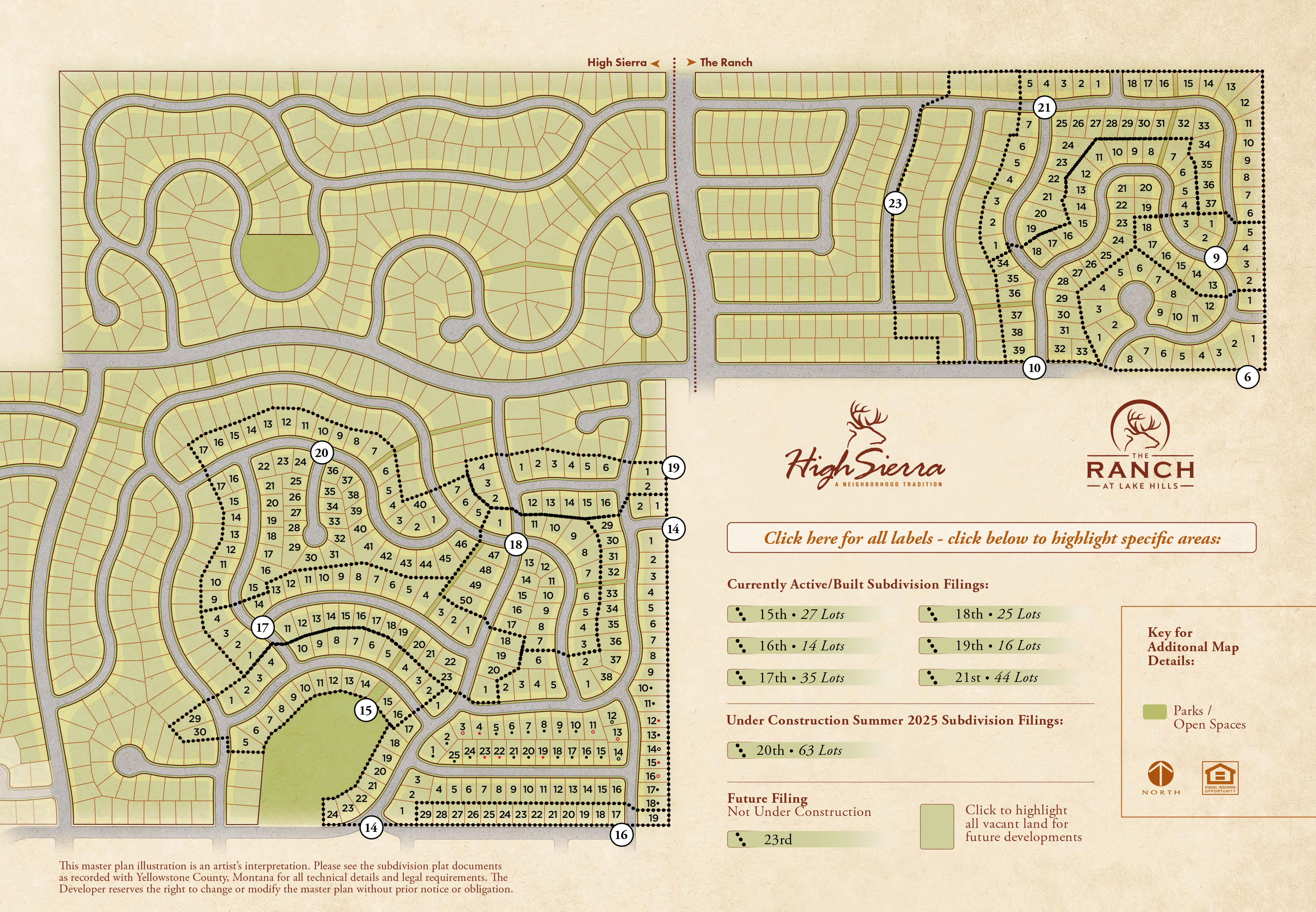Image of High Sierra Master Plan